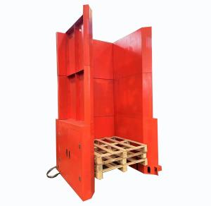 China Pallet Storage Pallet Dispenser, Pallet Storage Wood Pallet Palletizer Wood Pallet Stacker on sale