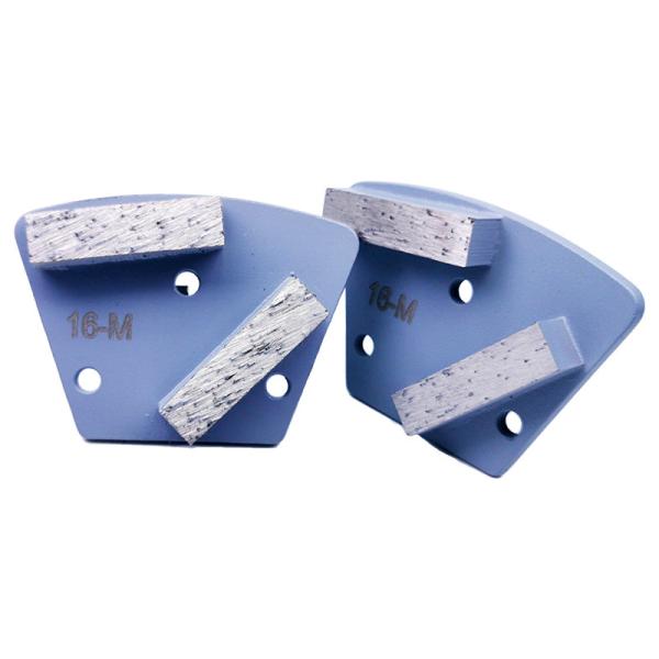 Quality Factory  CPS Concrete Grinding Diamond Tools with Double 15mm rectangular blade customized blade shape for sale