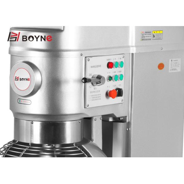 Durable 80-100 Liters Belt Type Food Mixer Machine With Three Agitators Hook/Whisk/Beater