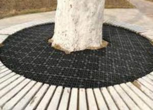 China Environment Friendly Tree Roots FRP Grating Panels For Fixing Soil And Reducing Dust on sale