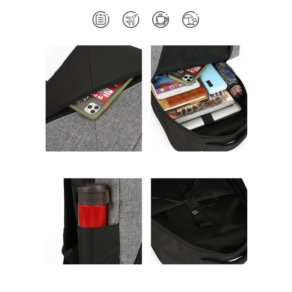 1.37 Inch 3 Piece Backpack Set BSCI Waterproof Backpacks For Computers