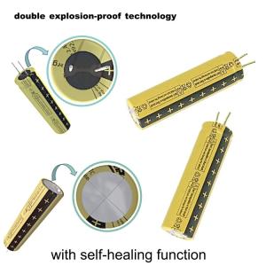 2.4V 1300mAh 18650 LTO Battery Cell Lithium Titanate Battery Lithium Ion Battery