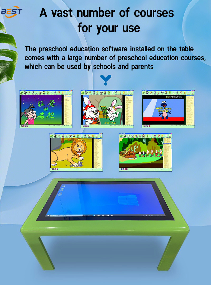 Digital Smart Touch Gaming Table with LCD Screen Multi-Touch Game Computer