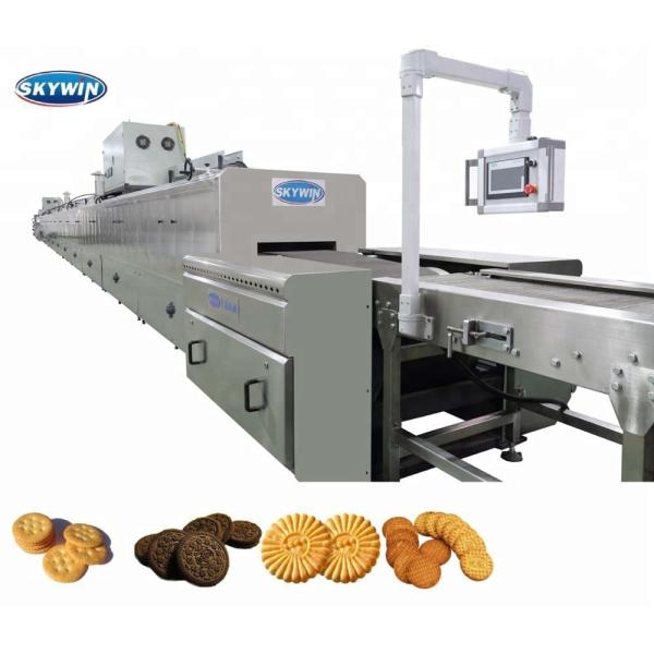 Soft Biscuit Production Line Rotary Moulder Biscuit Making Machine 50-200kg/H Capacity