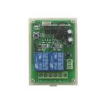2 A / B Keys Included Wireless Exit Button Push Button To Open Door 433 MHz