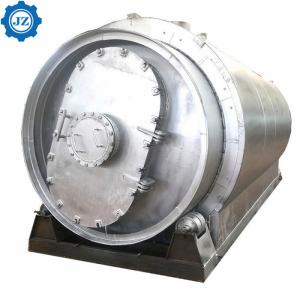 China 15 Ton No Pollution Waste Tire Pyrolysis Machine Scrap Tire Recycling To Oil Line on sale