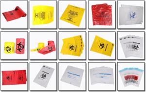 China disposable bag soiled linen liners plastic garbage bag, High density trash liner on roll 33 gallon plastic soiled linen on sale