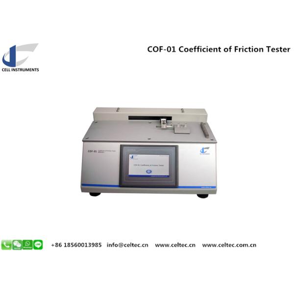 Static And Kinetic Friction Tester ( C.O.F ) As Per ASTM D1894 Material Surface Frictional Smoothness Tester