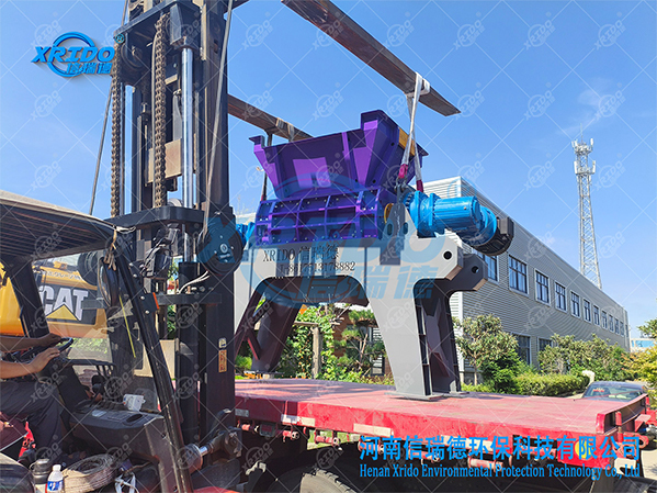 Xrido Aluminum Can Shredder for Metal Recycling 1-10cm Output