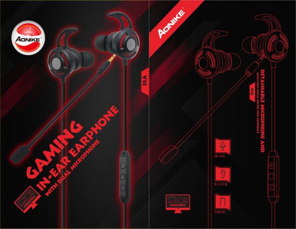 Quality Computer Game 102dB 1.2m Wireless Earphones With Microphone for sale