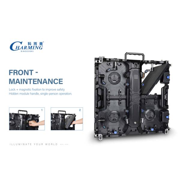 High refresh rate, vivid colors P2.976 LED OutdoorScreen for Basketball court, restaurant, exhibition