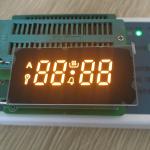 4 Digit 7 Segment Numeric Display Ultra Red 10.7mm Character Height For Gas