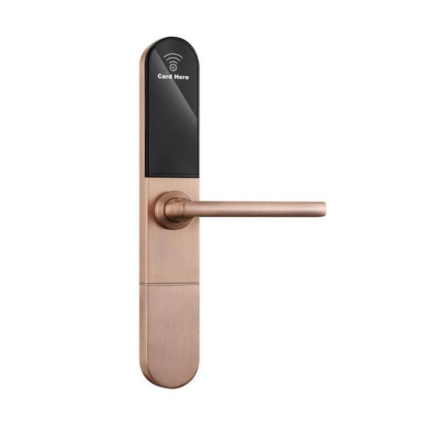 Quality Black Deadbolt Remote Control Front Door Lock Airbnb WiFi Bluetooth APP Manage System for sale