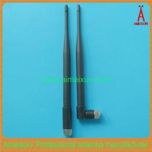 China 1920-2170MHz 3dBi Rubber Antenna wifi antenna pigtail for wireless USB adapter or router on sale