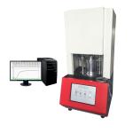 Lab Computer Servo No Rotor Moving Die Rheometer Plastic Vulcanized Rubber