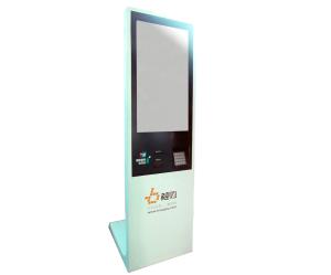China 42 Inches Infrared touch screen Signage Kiosk with credit card reader on sale