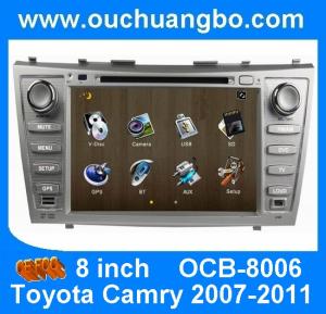 China Wince 6.0 car Stereo Sat Nav for Toyota Camry 2007-2011 with auto radio gps double din DVD Player OCB-8006 on sale
