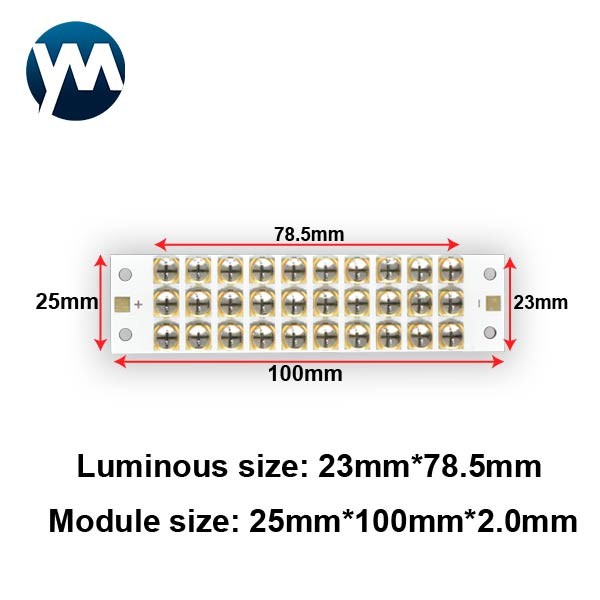 UV Light Module 300W 6565/6868 UVLED lamp beads uv curing led lamp