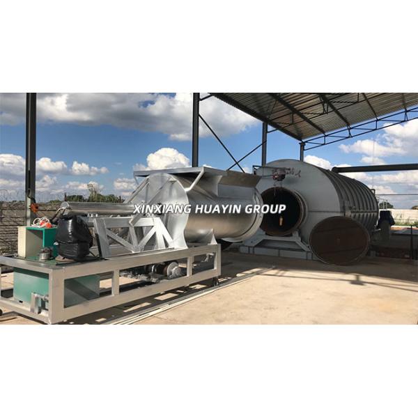 Small Plastic Pyrolysis Tyre Recycling Plant Full Automatic To Oil