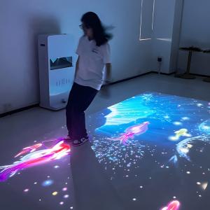 Wholesale Portable Interactive Ground Projection Machine 4000 Lumens from china suppliers