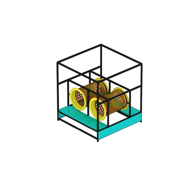 Junior Ninja Course Indoor Playground Equipment for Ages 5-12