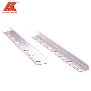 Matte Silver 27cm Square Tile Decorative Aluminum Trim Anodized