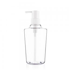 China Sustainable Unique Shape 400ML Shampoo Pump Dispenser Bottles on sale