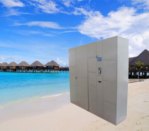 Barcode Password Computer Safe Luggage Lockers Beach Lockers Public Locker With