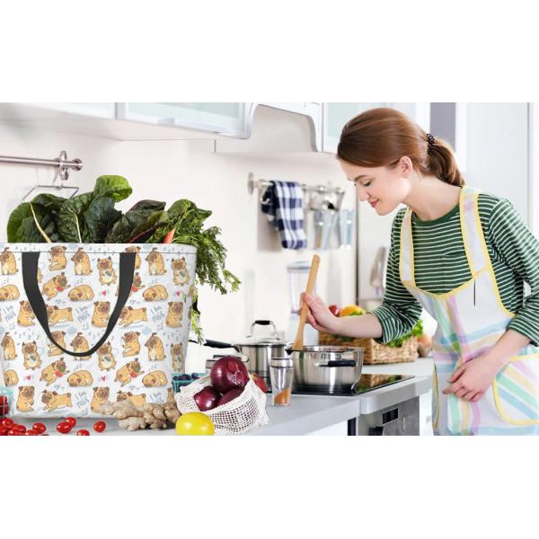 Pug Tote Bag