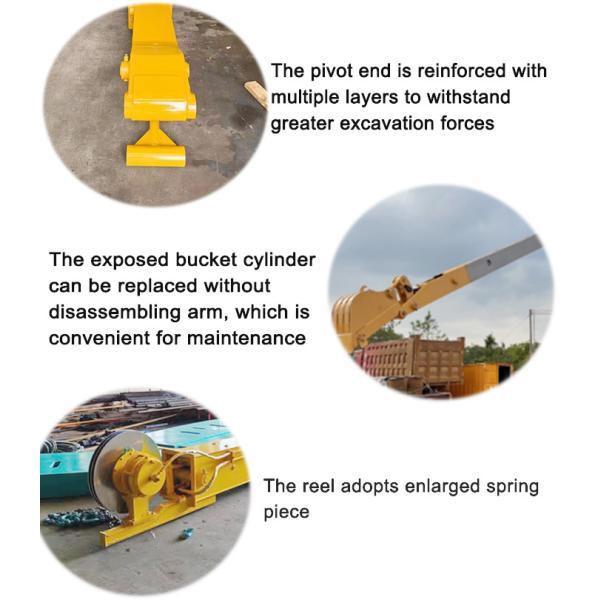 Excavator Long Reach Stick Boom And Arm 14m 16m 18m