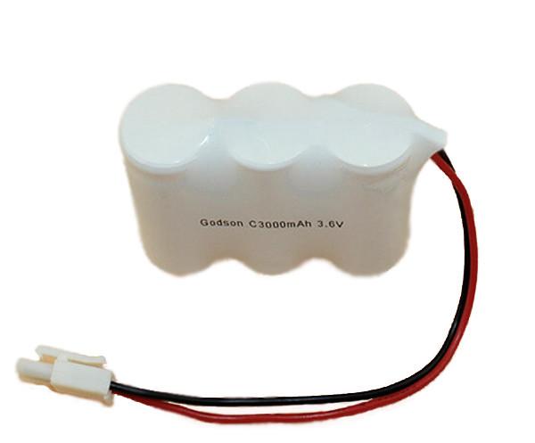 Quality Rechargeable 3.6 NiCd Battery Pack Nickel Cadmium Batteries C3000mAh for sale