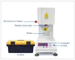 Wholesale PP Polypropylene Plastic Testing Equipment Melt Flow Index Tester Instruments For Polymer Testing from china suppliers