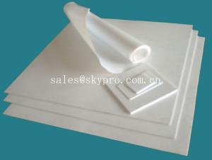 China PTFE molded / skived sheet with excellent chemical and weather resistance on sale