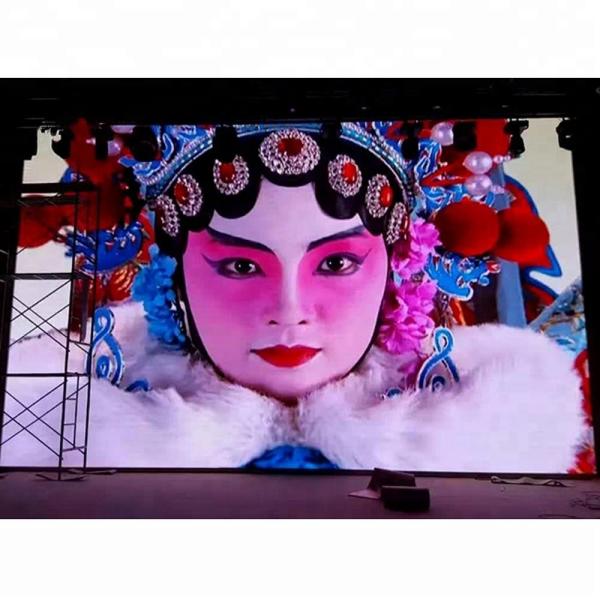 P2.5 Front Service LED Display 640x640mm Cabinet With Magnet Full Colors