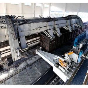 Rapidly Side Rail Car Dumper Wagon Unloading System