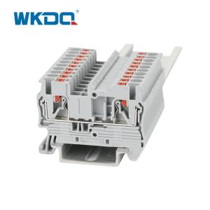 Wholesale 800V 31A Din Rail Mounted Push In Terminal Block Connector from china suppliers