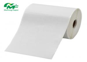 4x6 White Custom Thermal Labels Waterproof 250 PIECES PER ROLL 25MM CORE FROM CHINA FACTORY