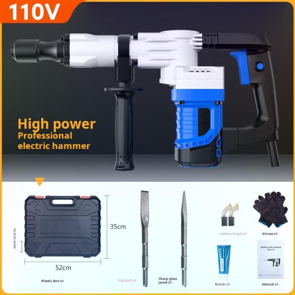 Quality Powerful 1050W Wall Breaker Hammer Battery Powered Chisel Hammer Easy Operation for sale