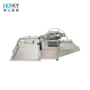 Wholesale Desktop Automatic Small Vial Liquid Filling Machine High Speed Filling System With Double Ceramic Piston Pump For Cosmetic Liuqid Filling from china suppliers