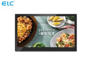 Interactive Touch Screen Digital Signage All In One Widely Used With Front Camera