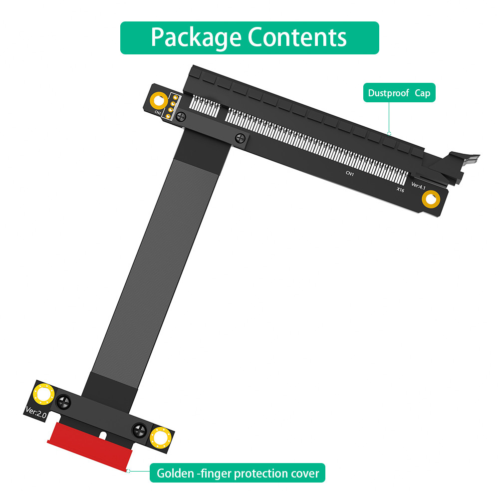 PCI-e PCI Express 3.0 1X to 16X Extension Cable for Speed Data Transfer