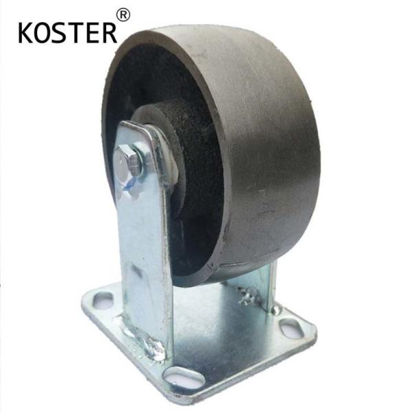 4 5 6 8 Inch Heavy Duty Cast Iron Castor Wheels for Industrial Material Handling