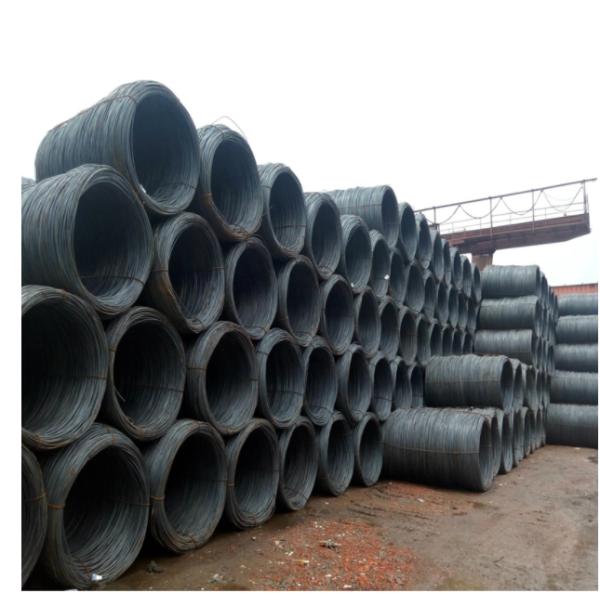 Coated 5.5mm 7mm Low Carbon Steel Wire Rod In Coils