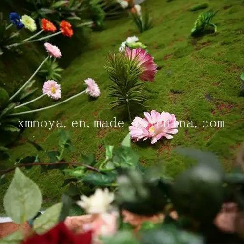 Decorative Artificial Green Grass Moss Walls, Synthetic Moss for Landscaping