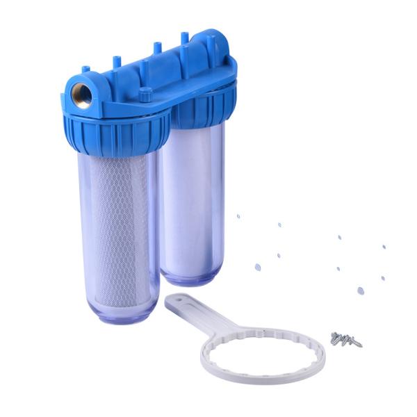 Quality Two Stage Home Water Filtration System With Quick Easy Diverter Valve for sale