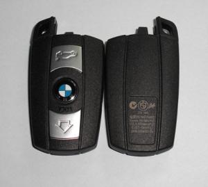 China BMW Smart Key 868MHZ 2 Button, HITAG-2 programming Car Key Blanks on sale