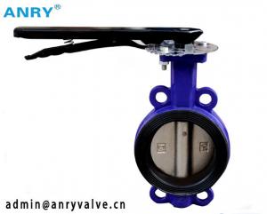 China Water Stainless Steel Butterfly Valve SS304 Disc PN16  Wafer Type Butterfly Valve on sale