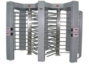 China 316 Stainless Steel Full Height Turnstile Double Door With Access Control Software on sale