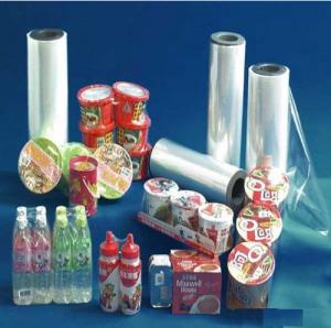 Wholesale Bottle PE Shrink Wrap Printable Clear Heat Shrink Film 0.01 - 0.15mm Roll from china suppliers