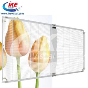 China Big TV Show Window LED Screen 1500 Nits P7 LED Full Color Display on sale